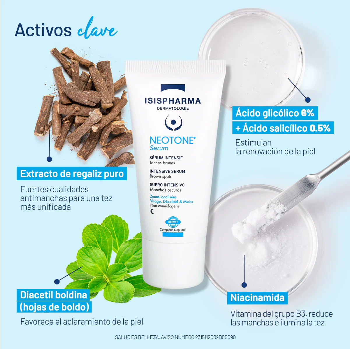 NEOTONE SERUM 30ML - Imagen 3