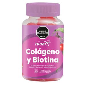 Colágeno Biotina Gomas 45 Uds Funat