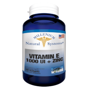 Vitamina E 1000 Ui Zinc 100 Sg Natural Systems