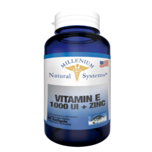 Vitamina E 1000 Ui Zinc 60 Sg Natural Systems