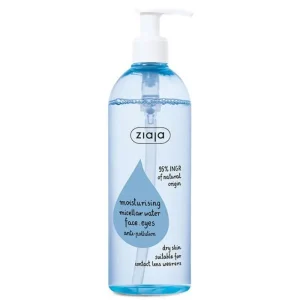 Agua micelar hidratante para rostro y ojos