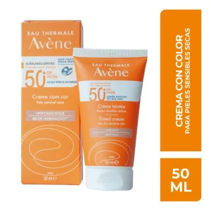 BLOQUEADOR SOLAR AVENE CREMA COLOR 50 FPS+ 50ML