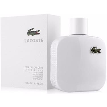 Perfume Eau De Lacoste L.12.12 Blanc Hombre Eau De Toilette 100ml - Imagen 3