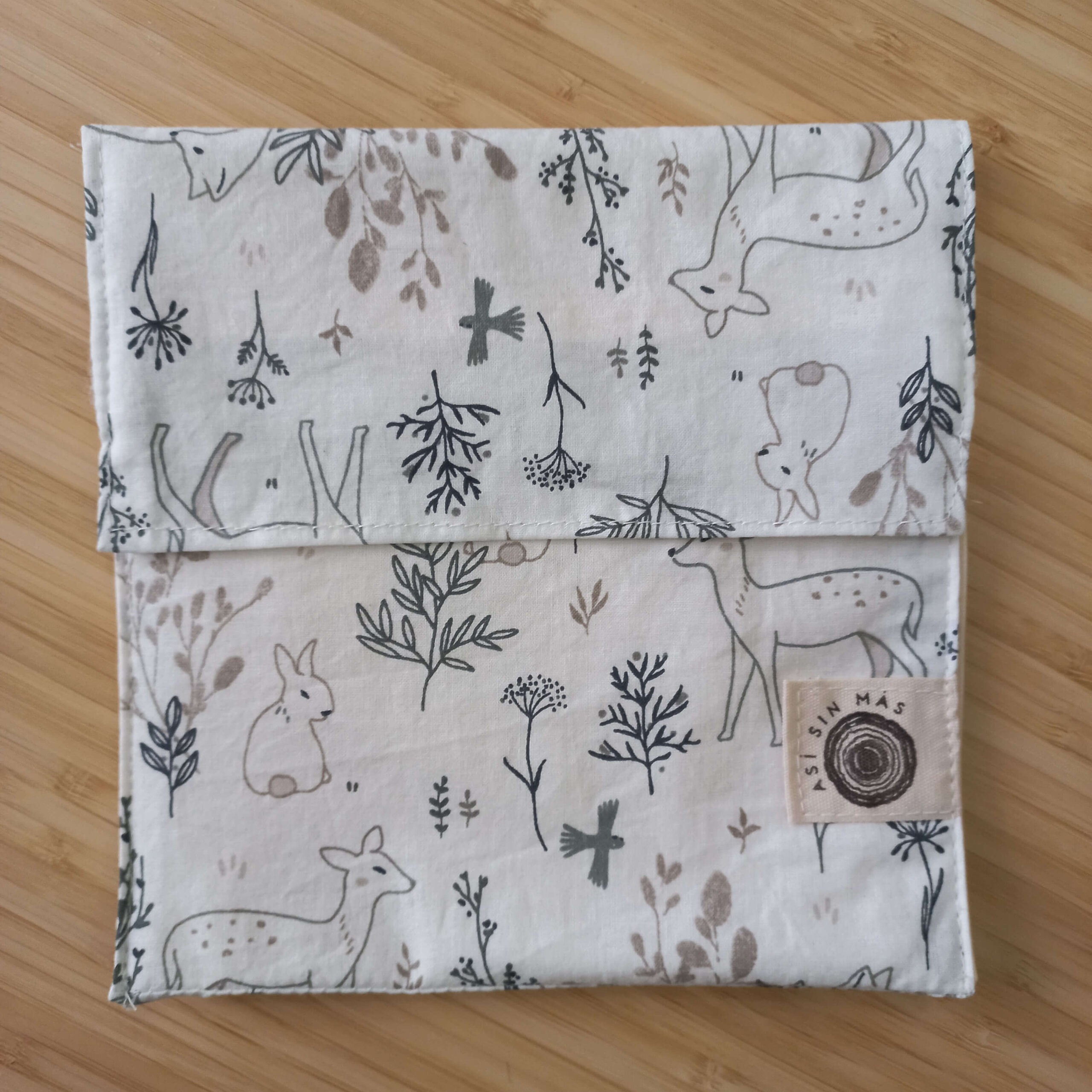 Portasandwich reutilizable estampado - Imagen 8